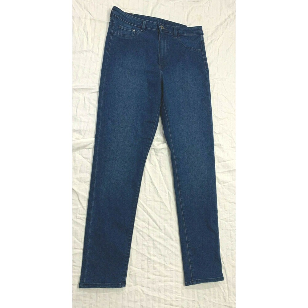 H&M DENIM HIGH WAIST WOMENS JEGGING SIZE 32
